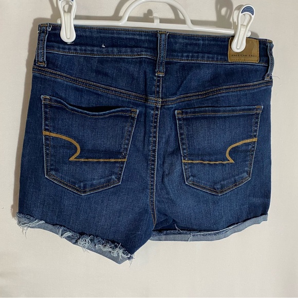 American Eagle Denim shorts, Hi-Rise Shortie, size 8 NWOT - Picture 4 of 6